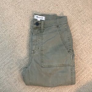 Madewell Stovepipe Fatigue Pants